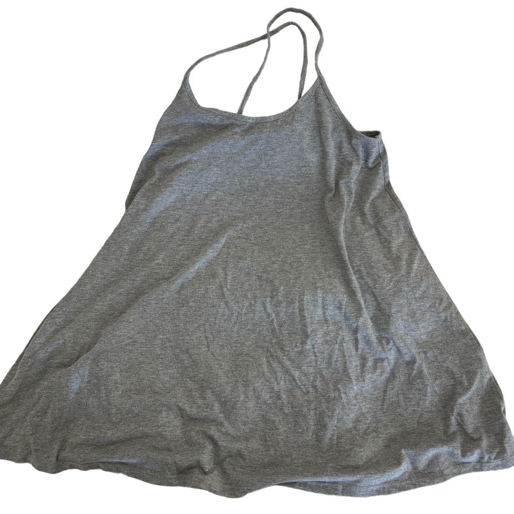 h&m mini grey dress